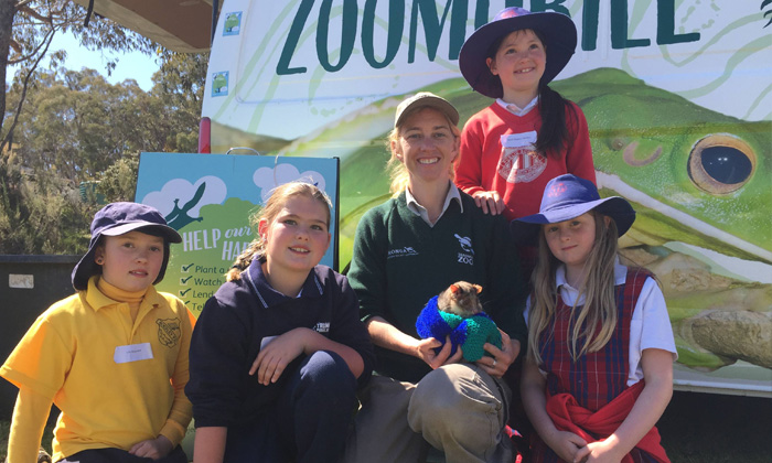 Taronga Zoomobile at K2W Schools Biodiversity Day and Glideways launch