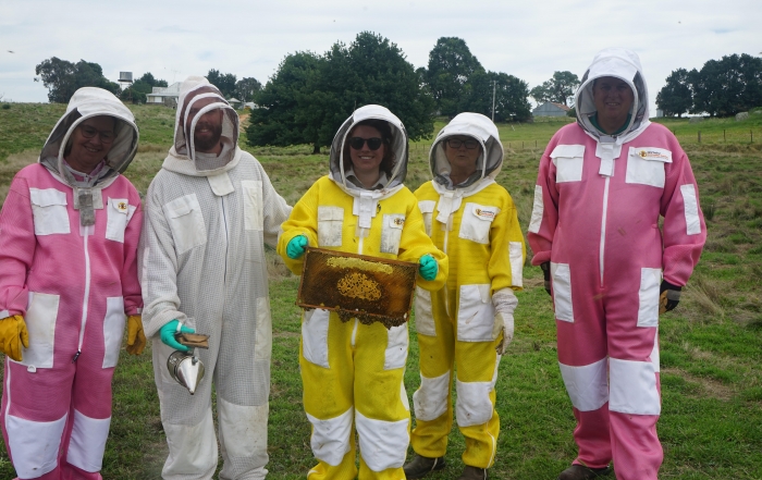 Group shot beekeeping